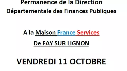 Permanence à la Maison France Services