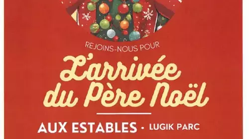 L'arrivée du Père Noël